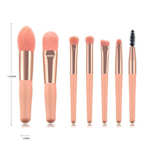 Load image into Gallery viewer, Pink Makeup Foundation Brushes Set