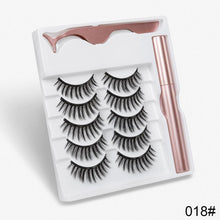 Load image into Gallery viewer, 5 Pairs Magnetic Eyelashes