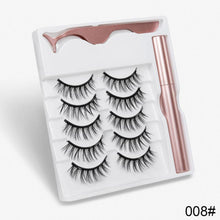 Load image into Gallery viewer, 5 Pairs Magnetic Eyelashes