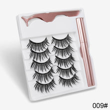 Load image into Gallery viewer, 5 Pairs Magnetic Eyelashes