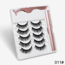 Load image into Gallery viewer, 5 Pairs Magnetic Eyelashes