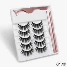 Load image into Gallery viewer, 5 Pairs Magnetic Eyelashes