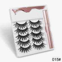Load image into Gallery viewer, 5 Pairs Magnetic Eyelashes