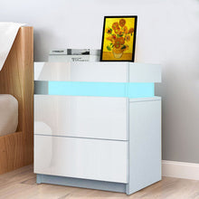Load image into Gallery viewer, Modern Luxury LED Light Nightstand (20 Colors)