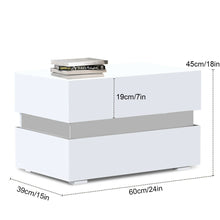 Load image into Gallery viewer, Modern Luxury LED Light Nightstand (20 Colors)