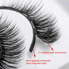 Load image into Gallery viewer, 5 Pairs Magnetic Eyelashes