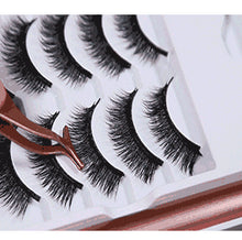 Load image into Gallery viewer, 5 Pairs Magnetic Eyelashes
