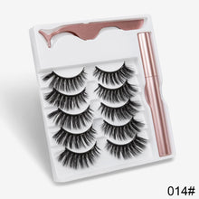Load image into Gallery viewer, 5 Pairs Magnetic Eyelashes