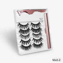 Load image into Gallery viewer, 5 Pairs Magnetic Eyelashes