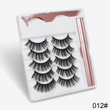 Load image into Gallery viewer, 5 Pairs Magnetic Eyelashes