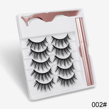 Load image into Gallery viewer, 5 Pairs Magnetic Eyelashes