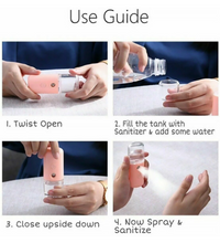 Load image into Gallery viewer, Sanitizer Sprayer & Face Moisturizing Mist Spray Machine