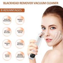 Load image into Gallery viewer, Pore Cleaner & Blackhead Remover Face Vacuum