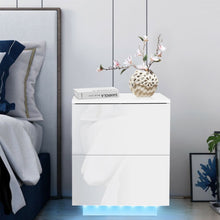 Load image into Gallery viewer, Modern Luxury LED Light Nightstand (20 Colors)