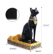 Load image into Gallery viewer, Classic Egyptian Cat God Retro Style Wine Bottle Decor Display Rack
