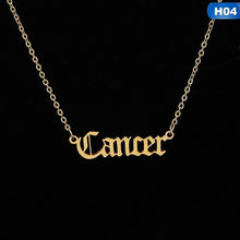 Load image into Gallery viewer, 12 Zodiac Constellations Pendant Necklaces
