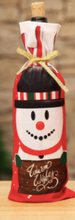 Load image into Gallery viewer, Christmas Wine Bottle Covers
