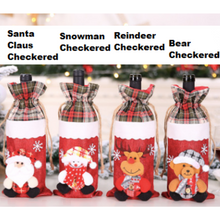 Load image into Gallery viewer, Christmas Wine Bottle Covers
